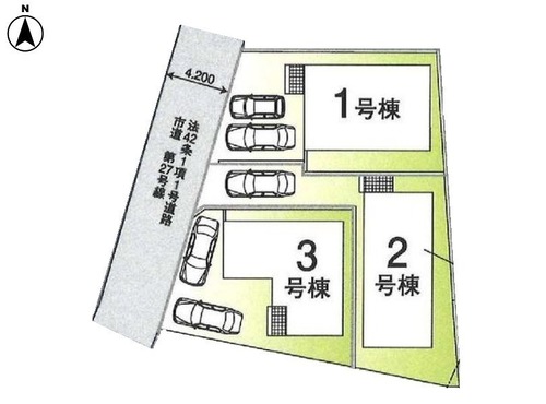 【動画＆VR施工例対応】福生市熊川　新築分譲住宅　全3棟
