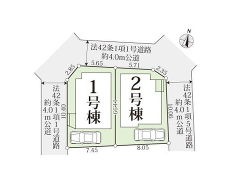 【動画＆VR施工例対応】福生市熊川　新築分譲住宅　全2棟